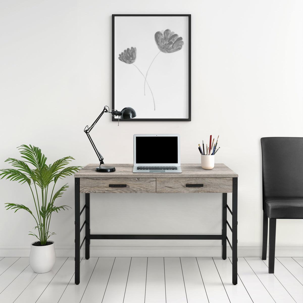 Light Weathered Writing Desk