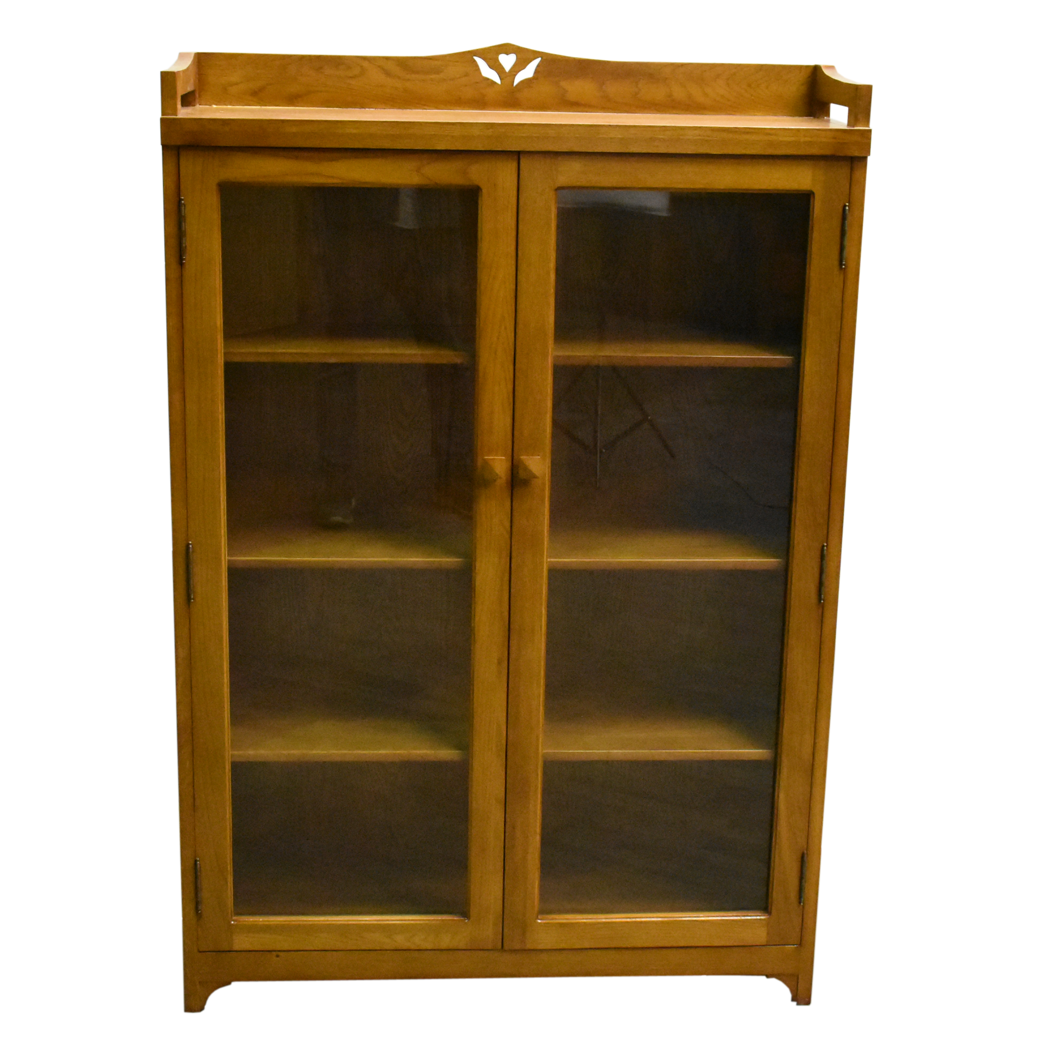 Mission Bookcase / Curio Cabinet - Michael's Cherry (MC1)
