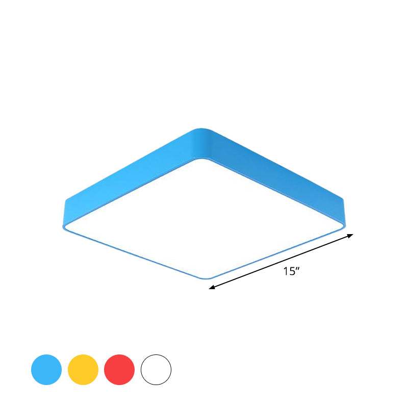Cheerful LED Flush Mount Light | Kids' Room Home Lighting