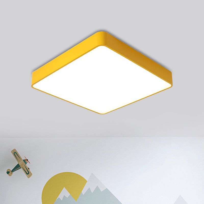 Cheerful LED Flush Mount Light | Kids' Room Home Lighting