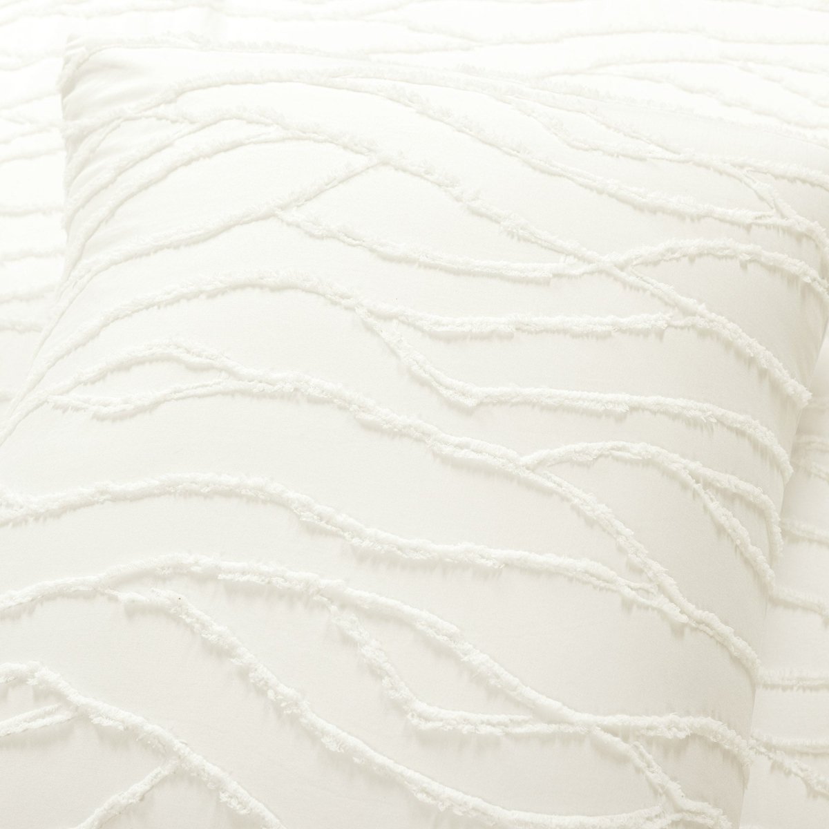 Jacquard Wave 3 Piece Comforter Set