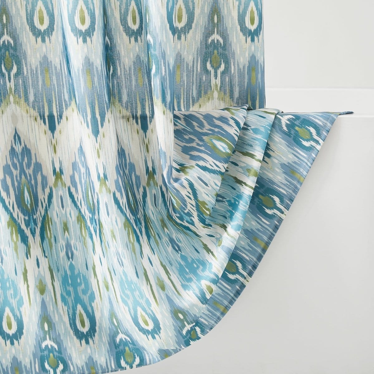 Ikat Drops Shower Curtain