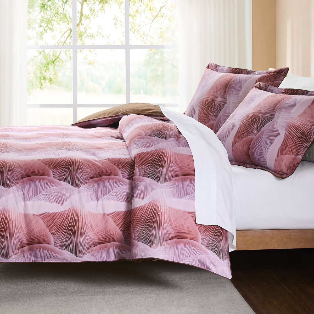 Gilded Spore Cotton Duvet Cover Set