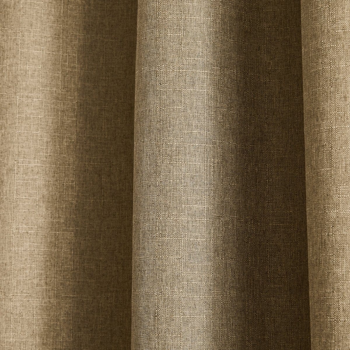 Meena Slub 100% Blackout Window Curtain Panels