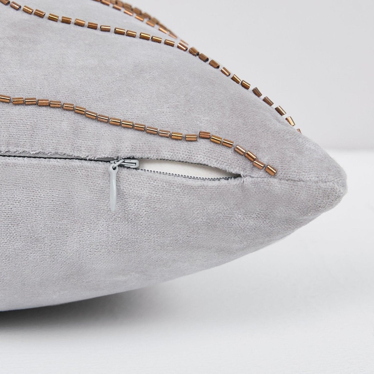 Roots Velvet Decorative Pillow Cover