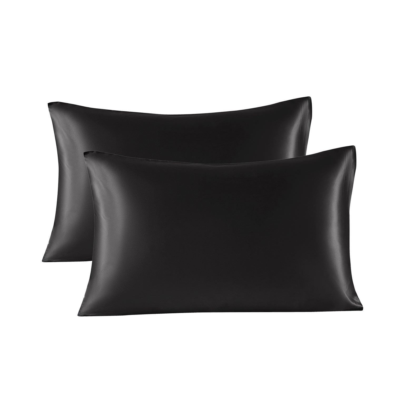 Set of 2 Pure Mulberry Silk Pillowcases - PRHOMZ