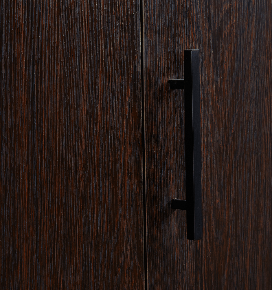 71" H Wooden Armoire Wardrobe Closet with Mirror, 4 Doors, Drawers & Shelves | 63" W Bedroom Storage Cabinet - PRHOMZ