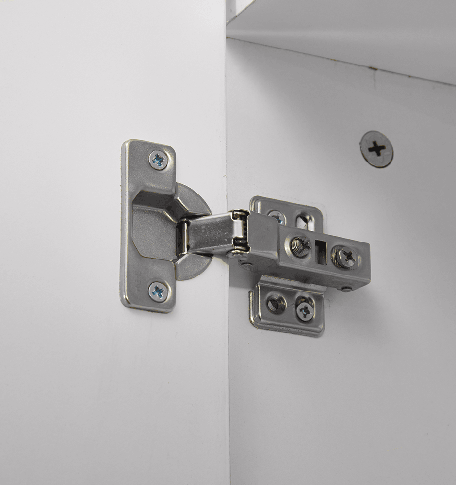 71" H White Armoire Wardrobe Closet with 4 Doors, Storage Drawers & Hanging Rod | 63" W Bedroom Storage Cabinet - PRHOMZ