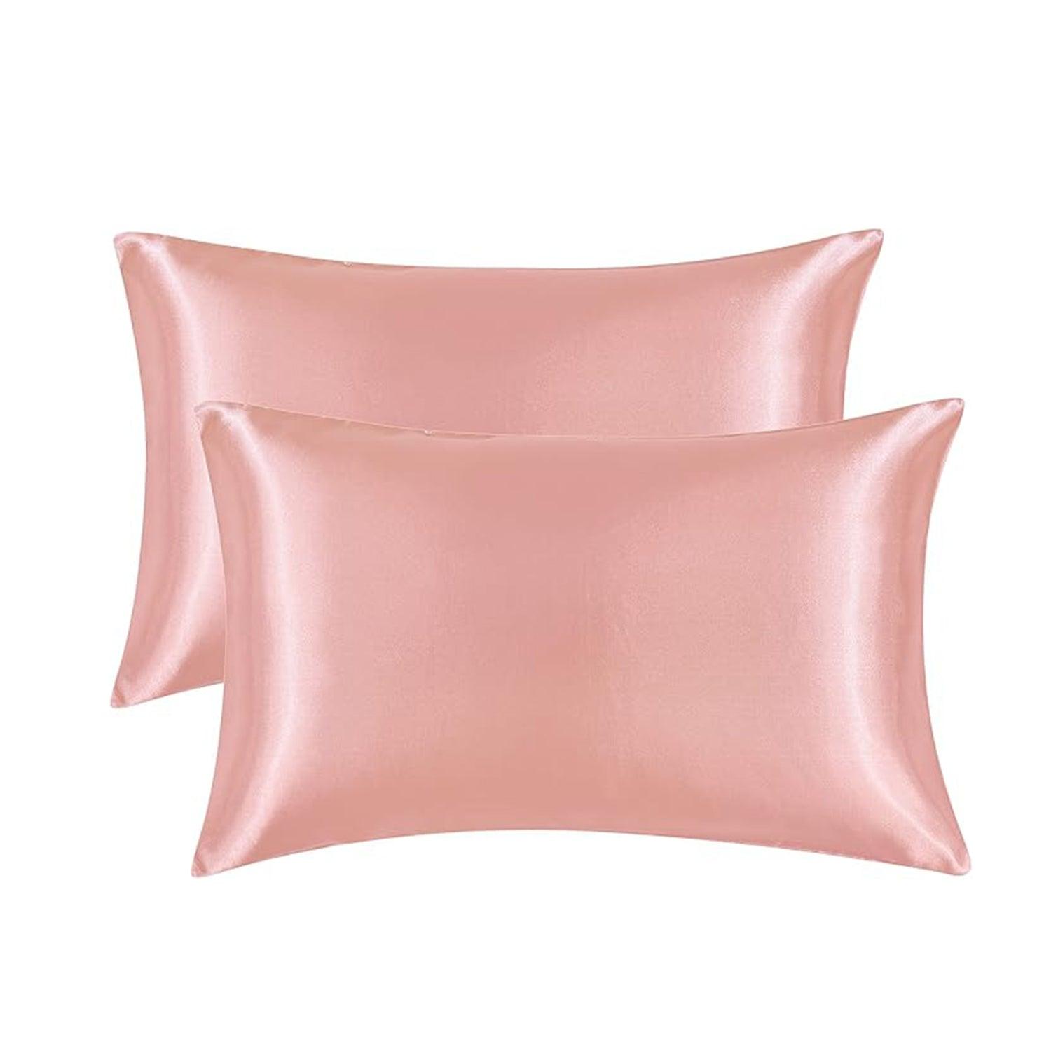 Set of 2 Pure Mulberry Silk Pillowcases - PRHOMZ