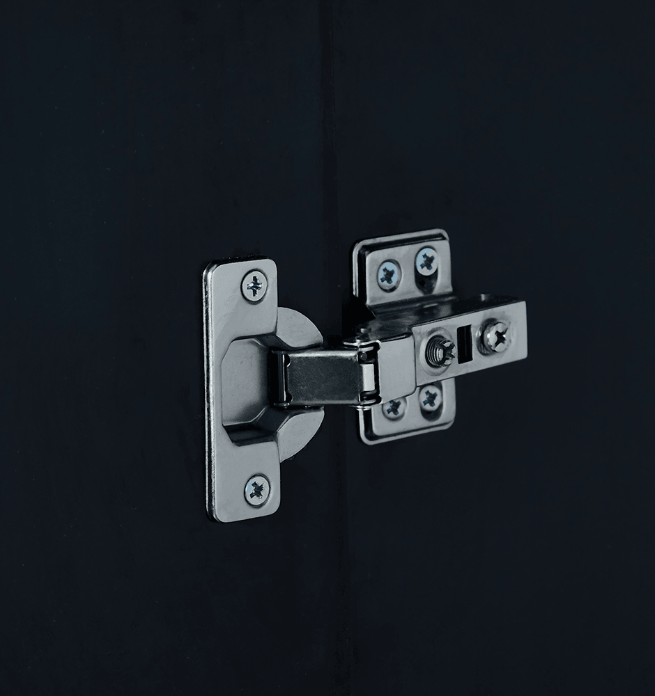 4-Door Wooden Armoire Wardrobe Closet with Mirror, Shelves & Hanging Rail | Black Large Capacity Clothes Storage - PRHOMZ