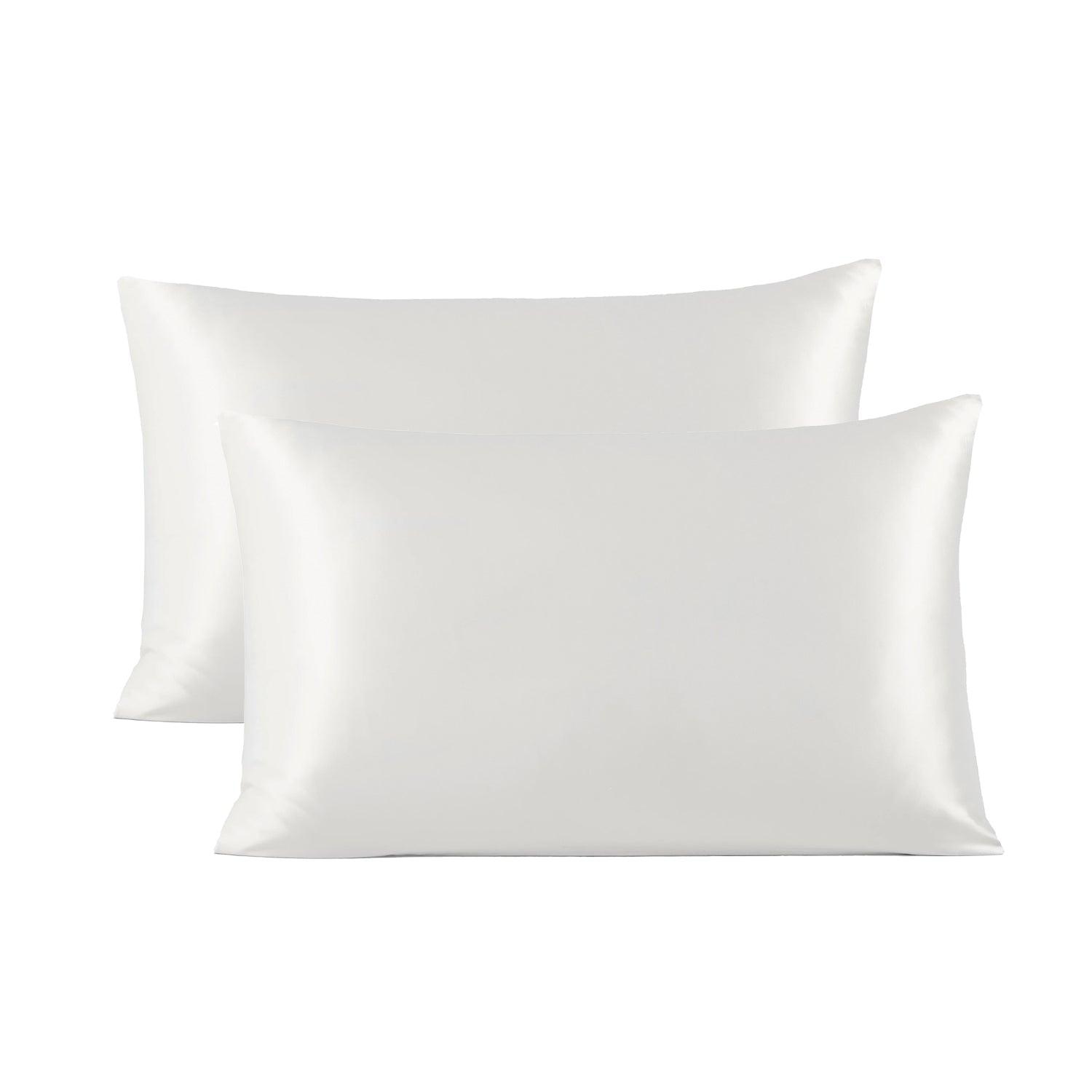 Set of 2 Pure Mulberry Silk Pillowcases - PRHOMZ