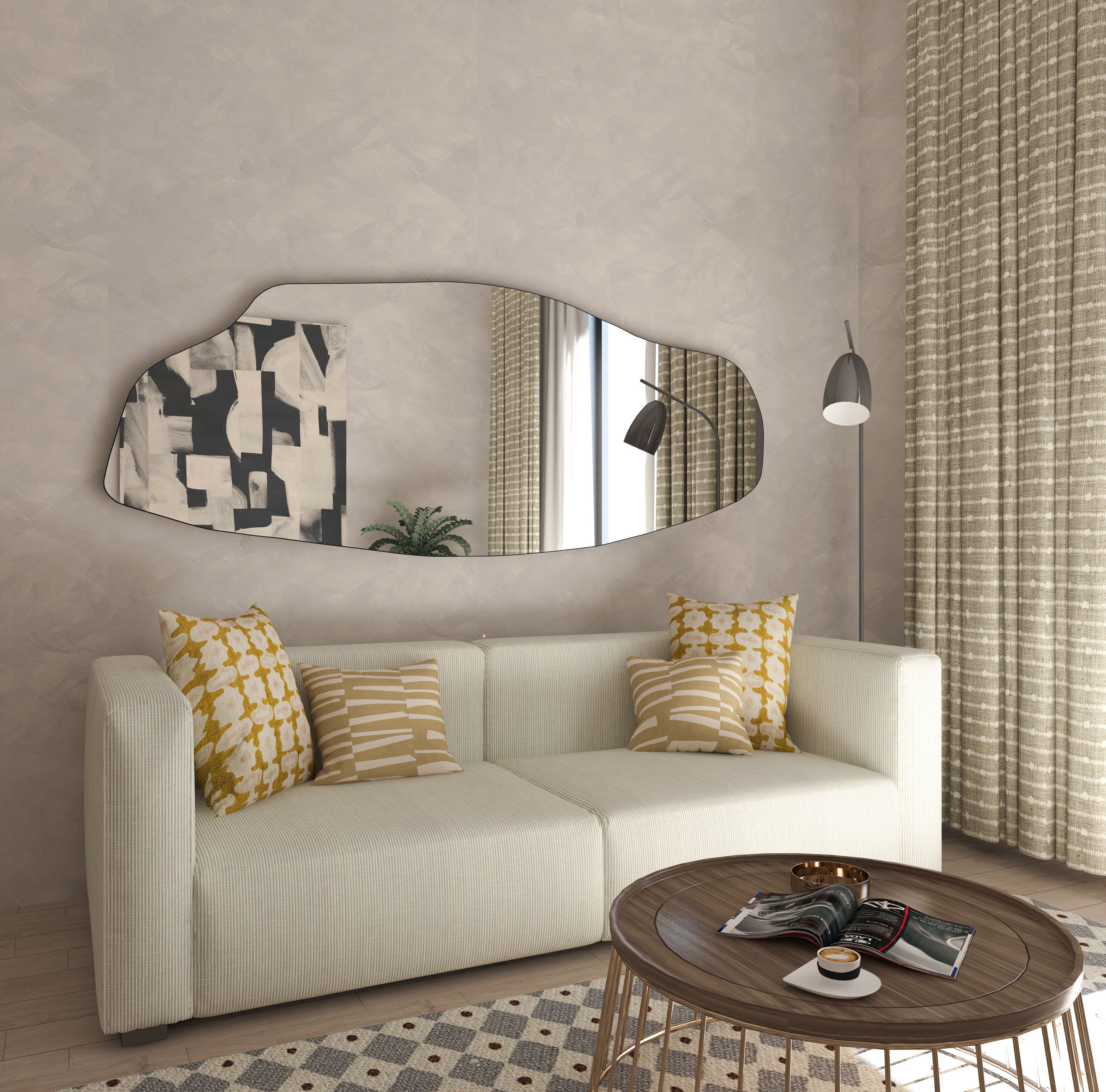 Dragos Asymmetrical Mirror - Unique Irregular Wall Mirror