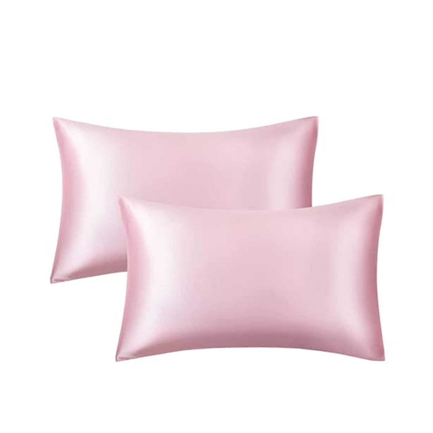 Set of 2 Pure Mulberry Silk Pillowcases - PRHOMZ