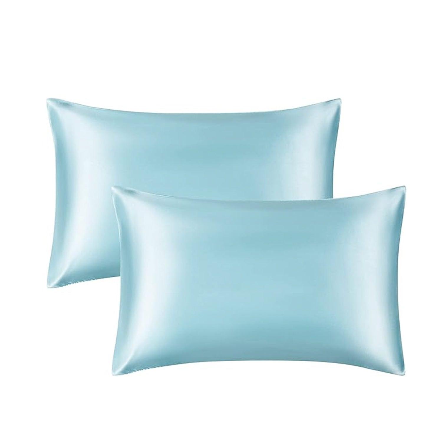 Set of 2 Pure Mulberry Silk Pillowcases - PRHOMZ