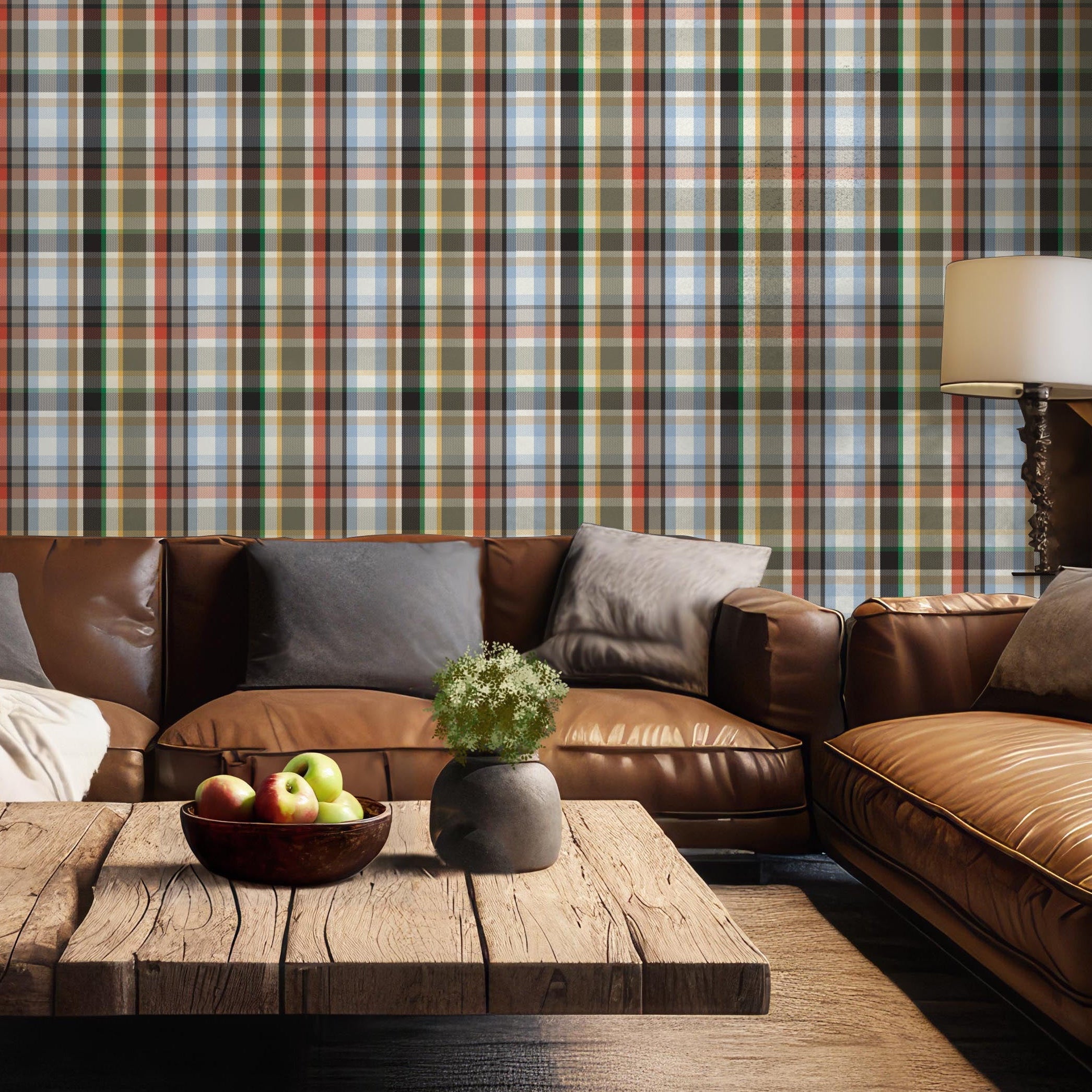 Samuel Wallpaper by Painted Hawk Design