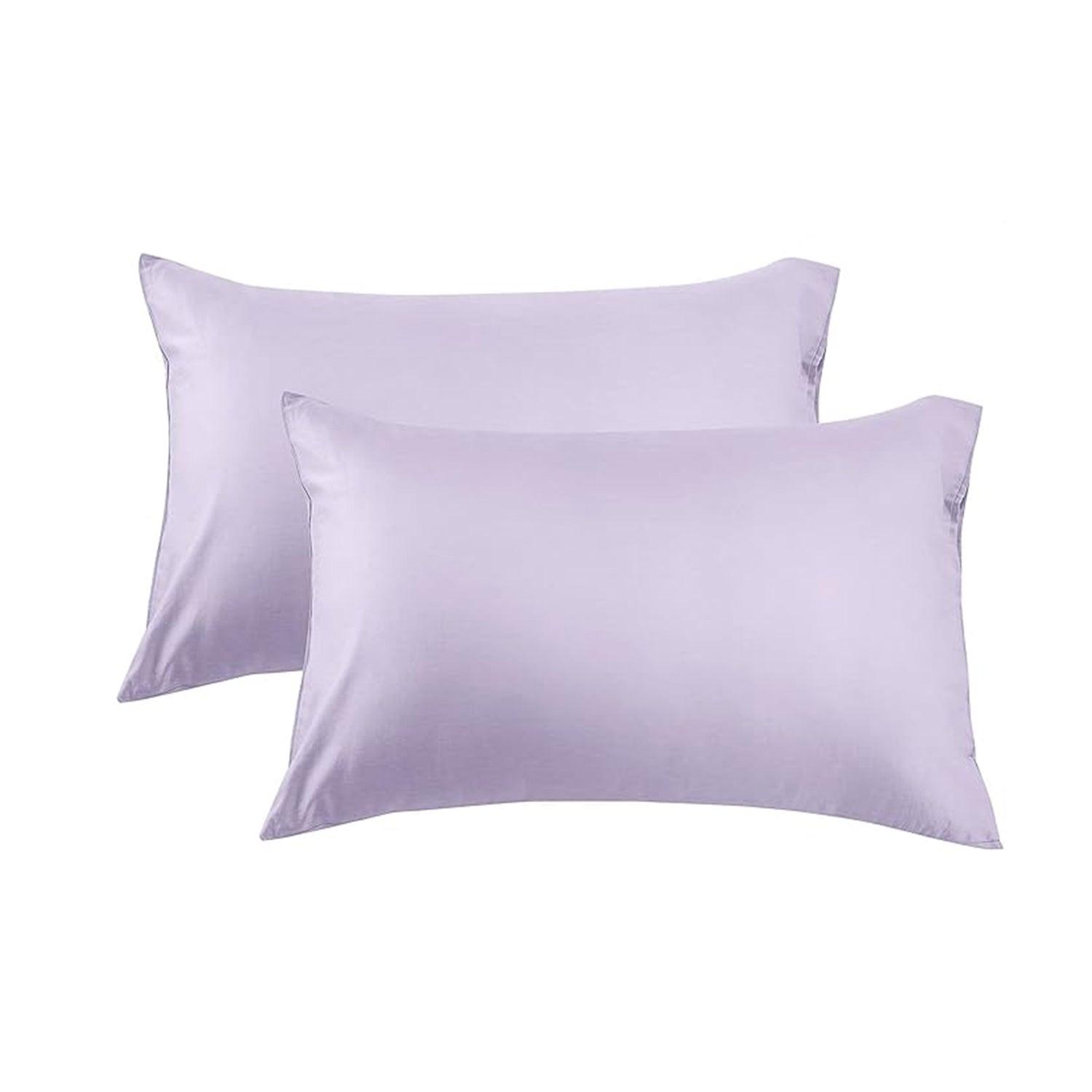 Set of 2 Pure Mulberry Silk Pillowcases - PRHOMZ