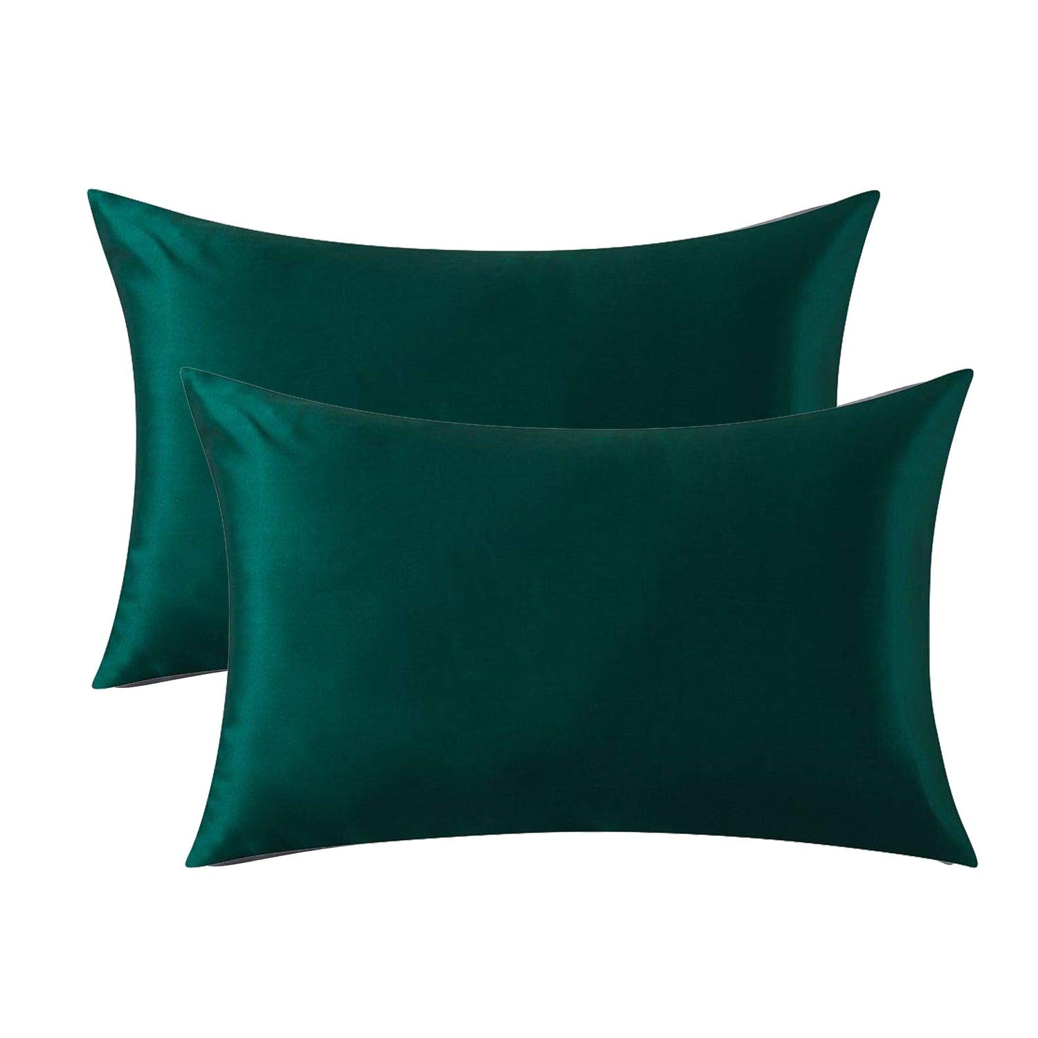 Set of 2 Pure Mulberry Silk Pillowcases - PRHOMZ