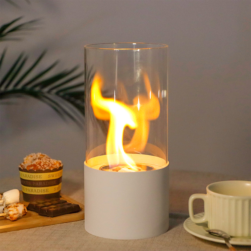 10"H Portable Tabletop Fireplace Indoor/Outdoor-1