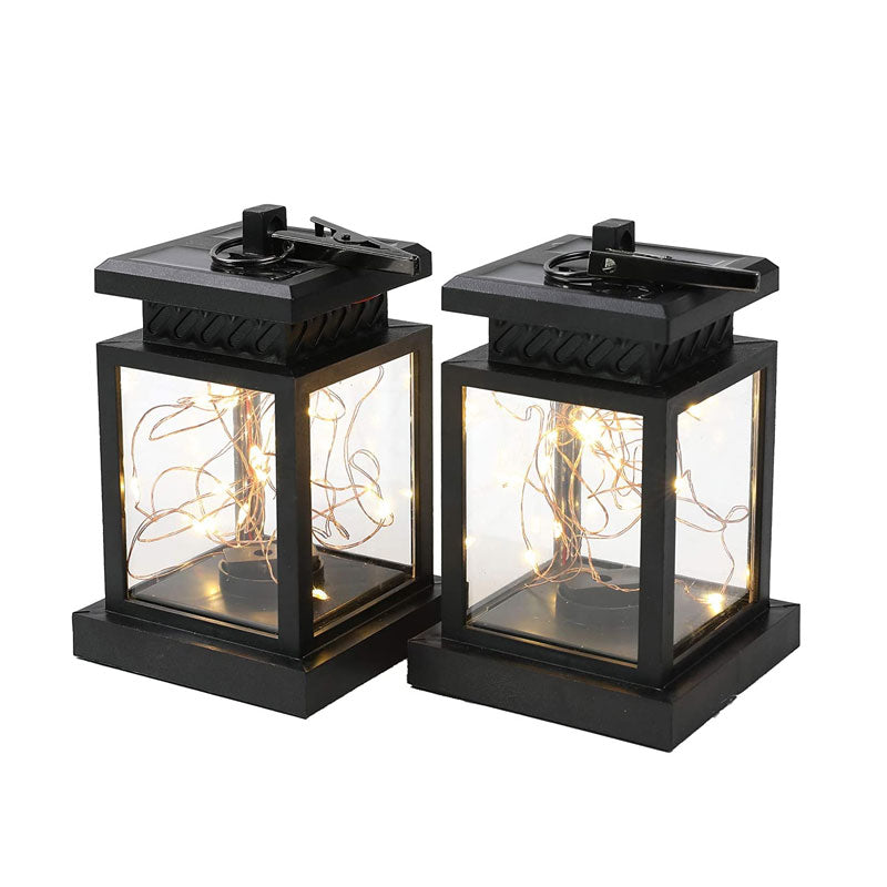Set of 2 Solar Lantern Lights-2