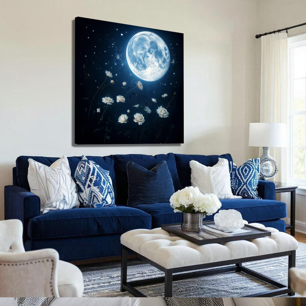 Lunar Canvas Wall Art
