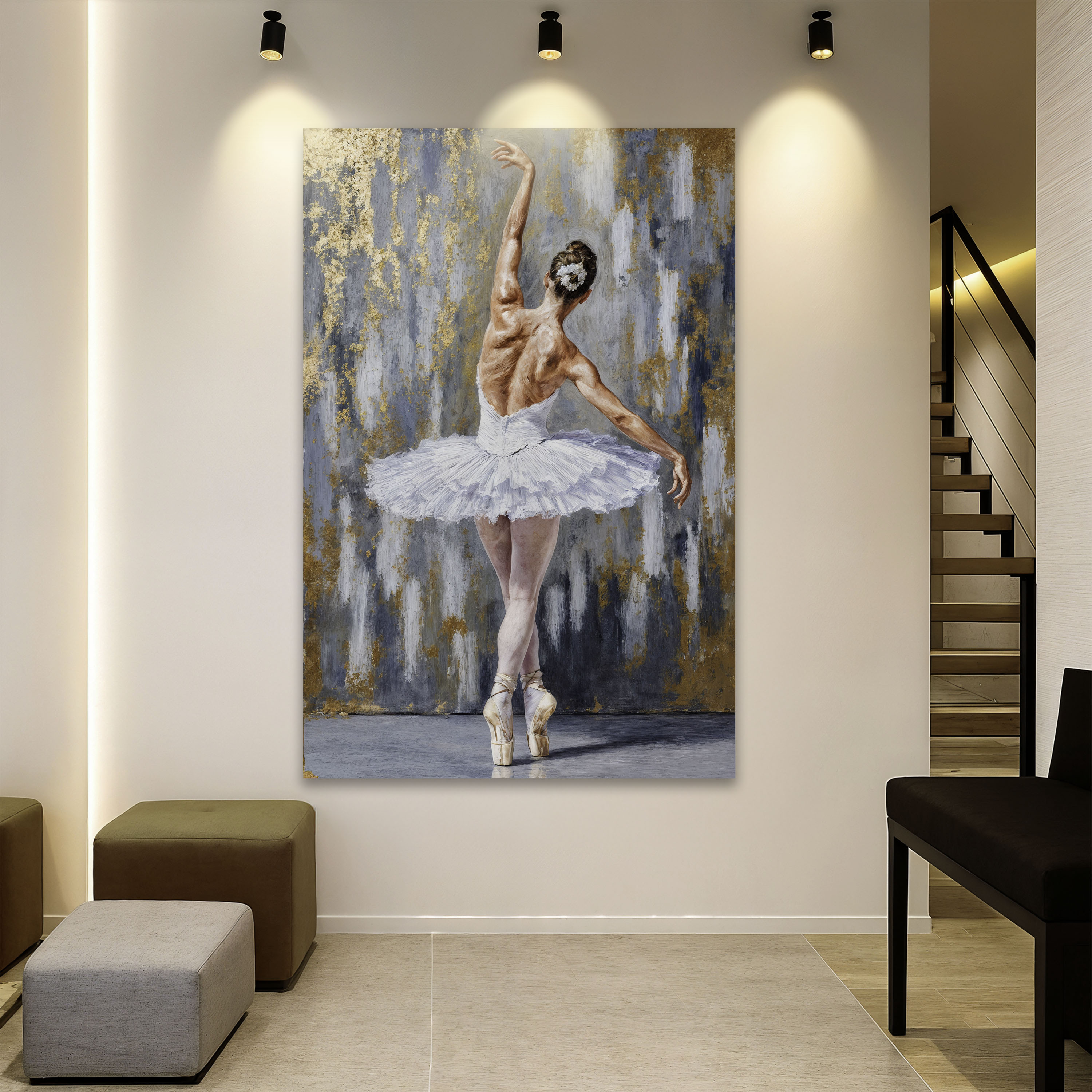 Modern Ballet Elegance Wall Art