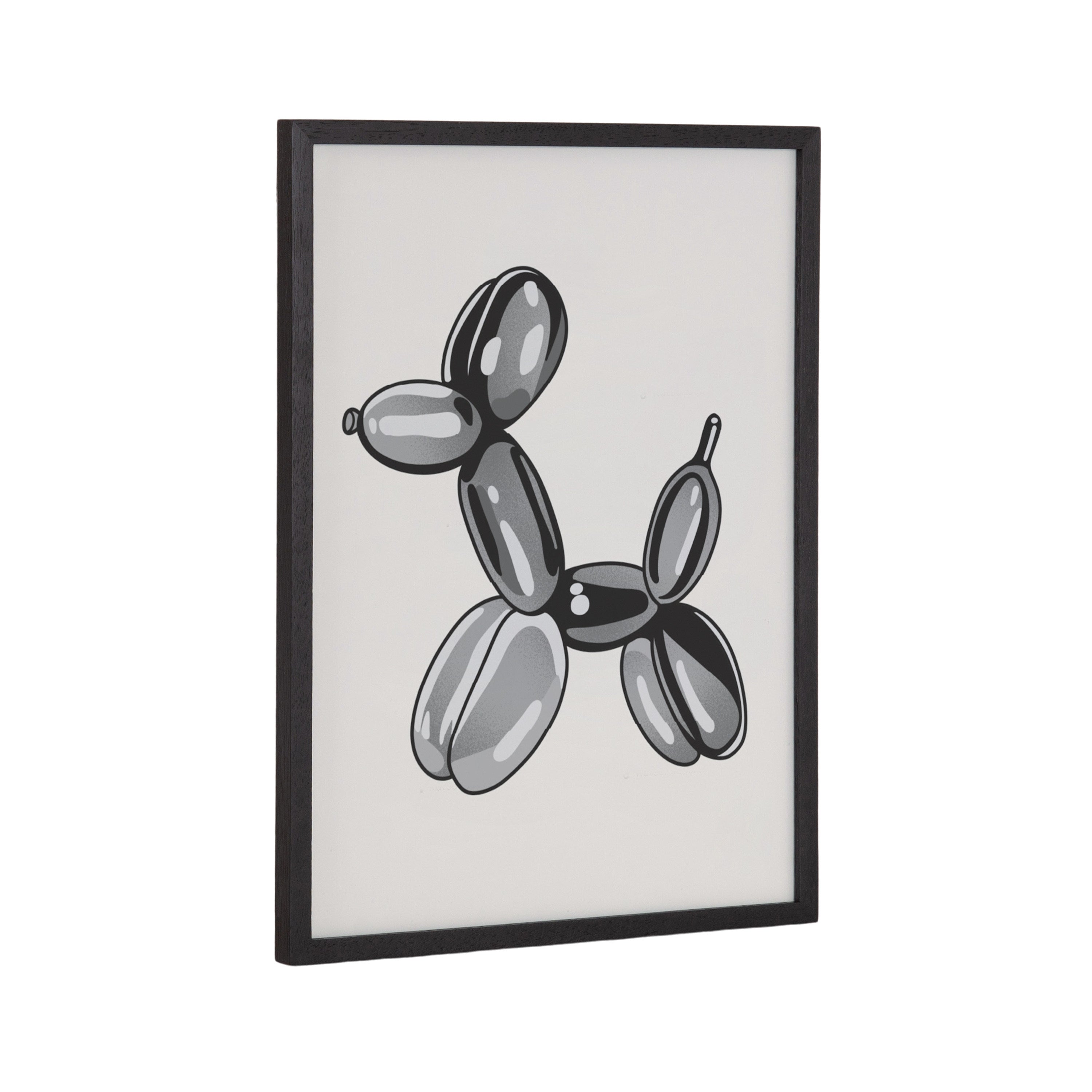 Gallery Black Bubble Balloon Dog Animal Print by The Creative Bunch Studio