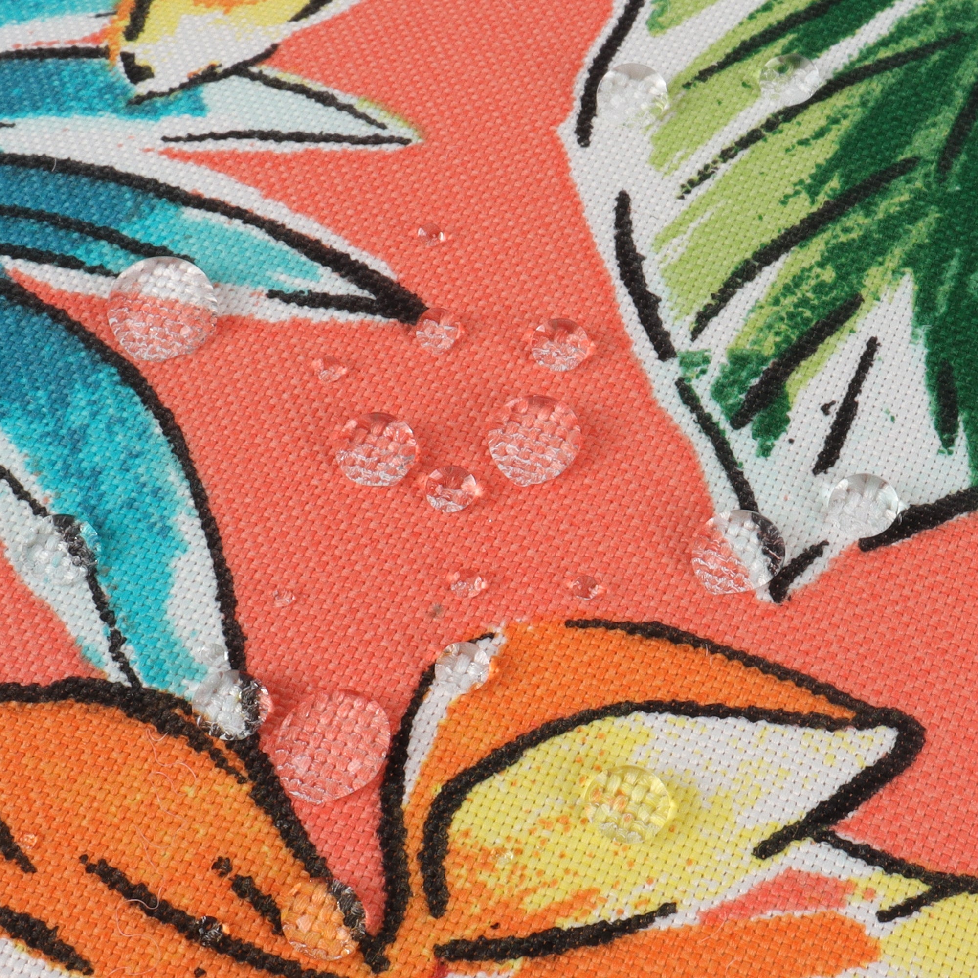 Outdoor Patio Chair Cushions, Water-Repellent U-Shape Thick Foam Seat Cushions (Set of 4)