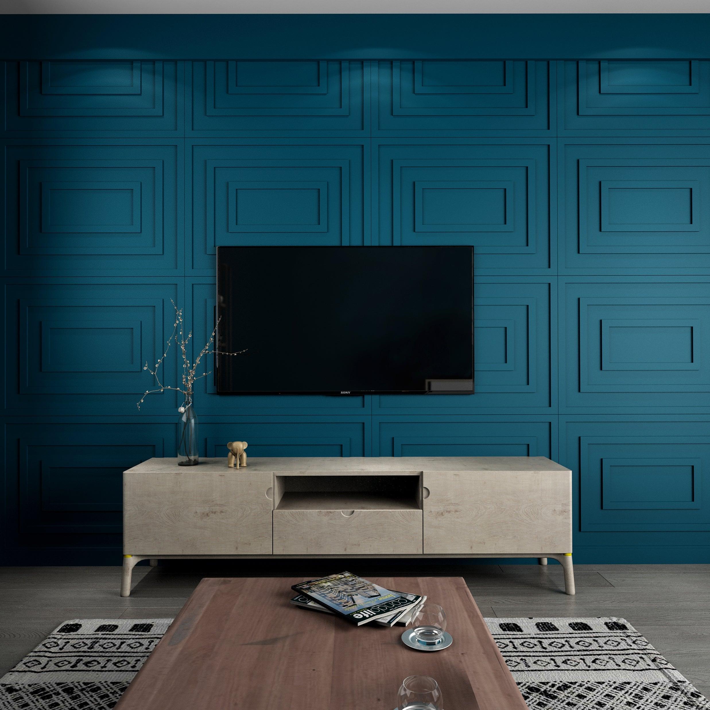 Geometric Accent Wall Paneling - PRHOMZ