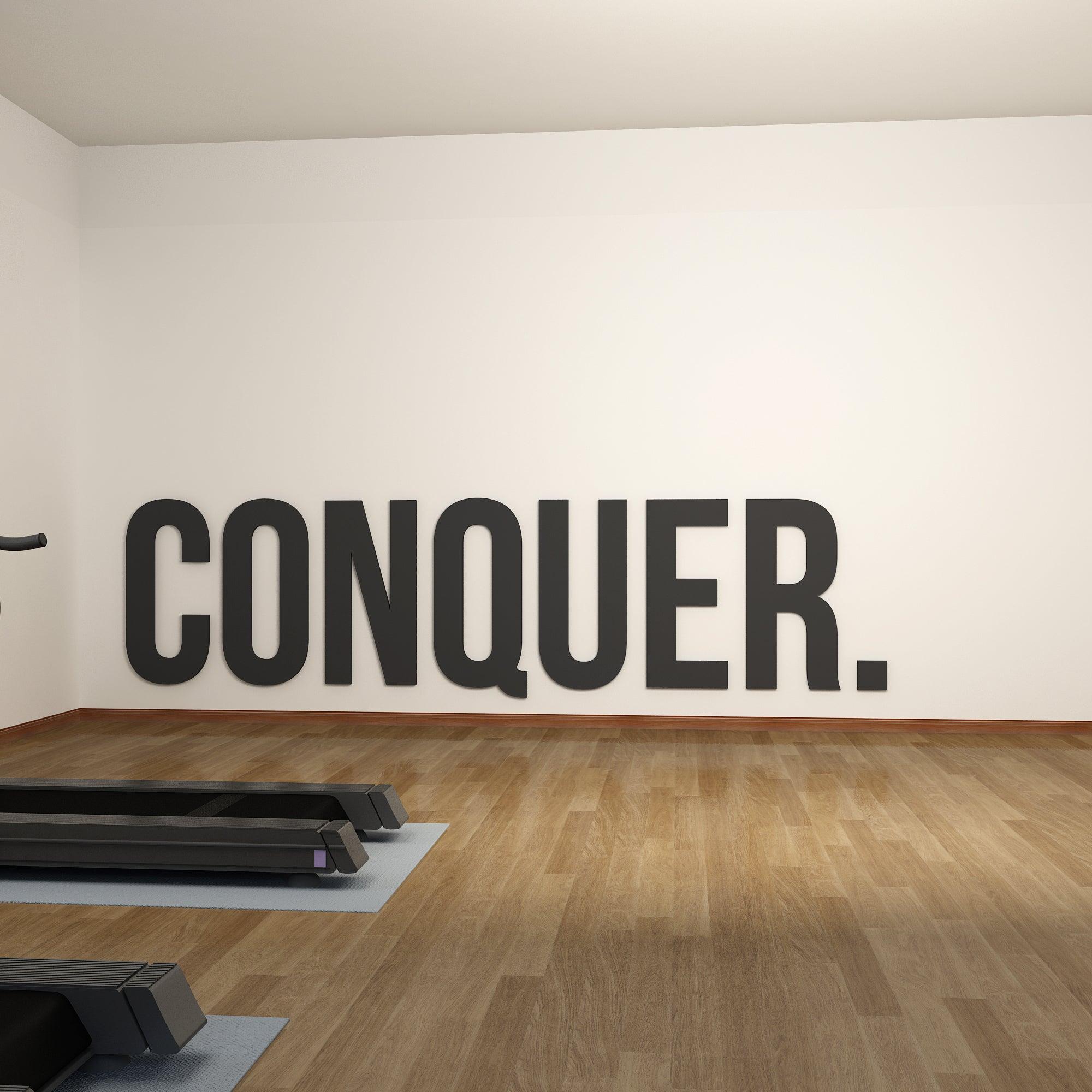 Conquer 3D Training Room Decor - PRHOMZ