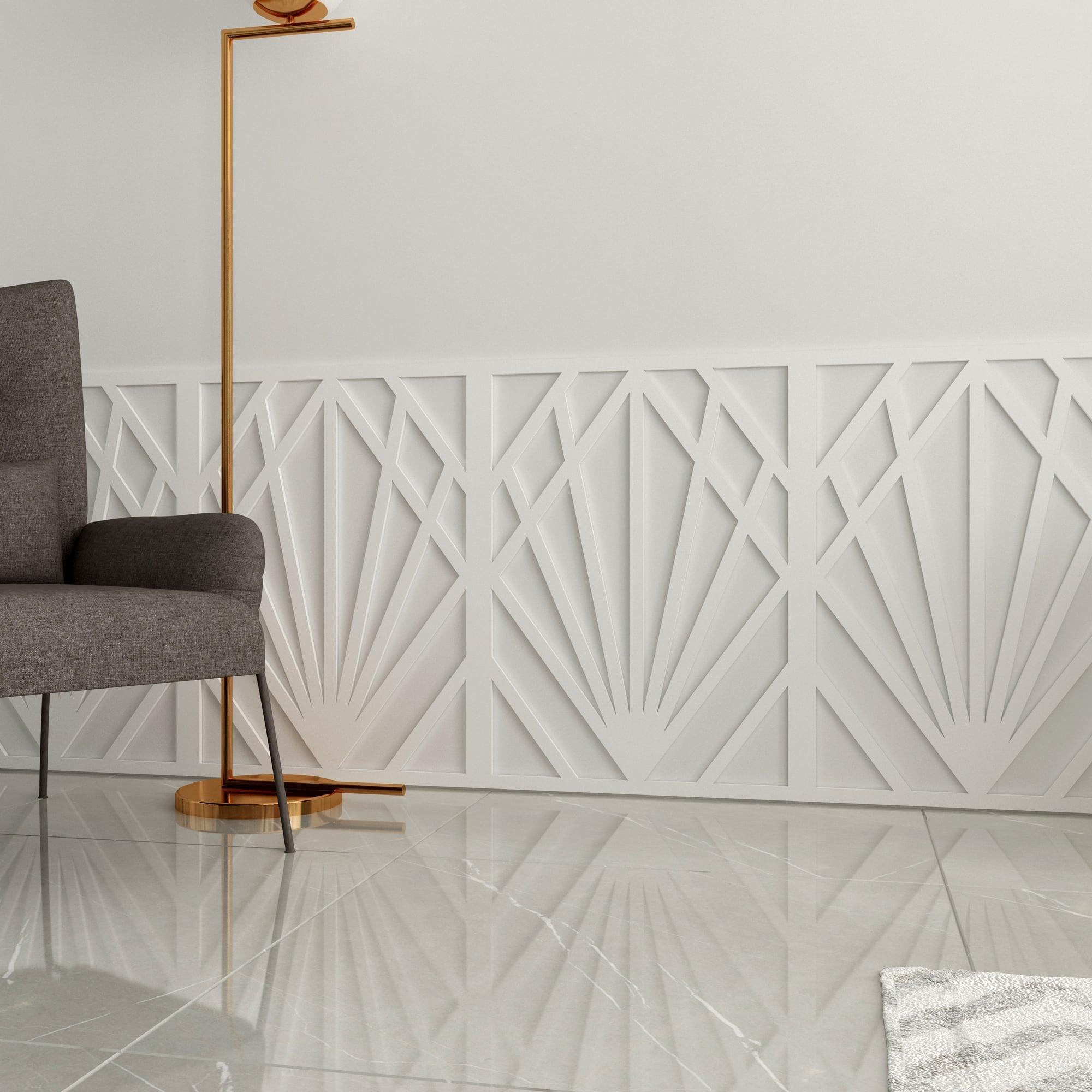 Elegant Art Deco Wall Panels - PRHOMZ