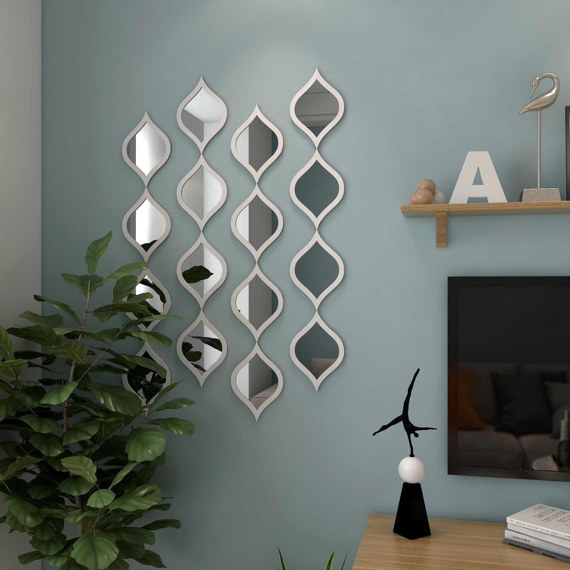Drop Mirrors 3D Wall Panels - PRHOMZ