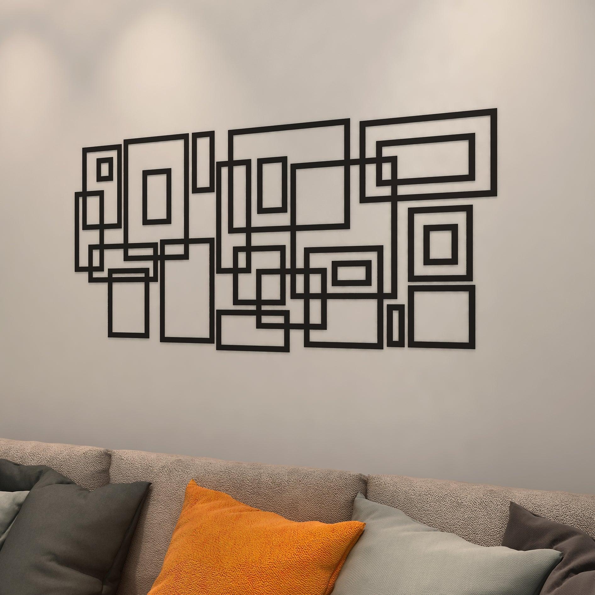 3D Decorative Squares - PRHOMZ