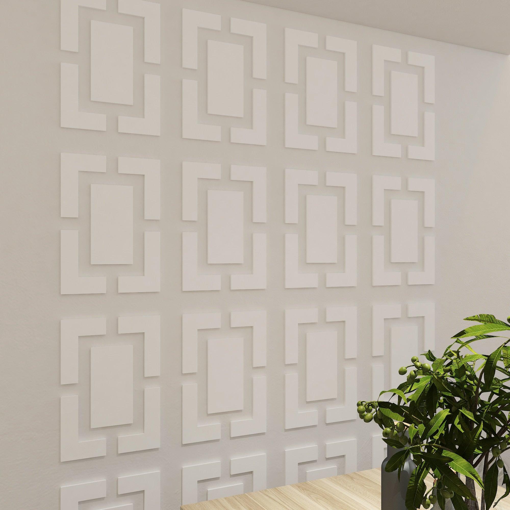 French Garden Style 3D Wall Panels - PRHOMZ