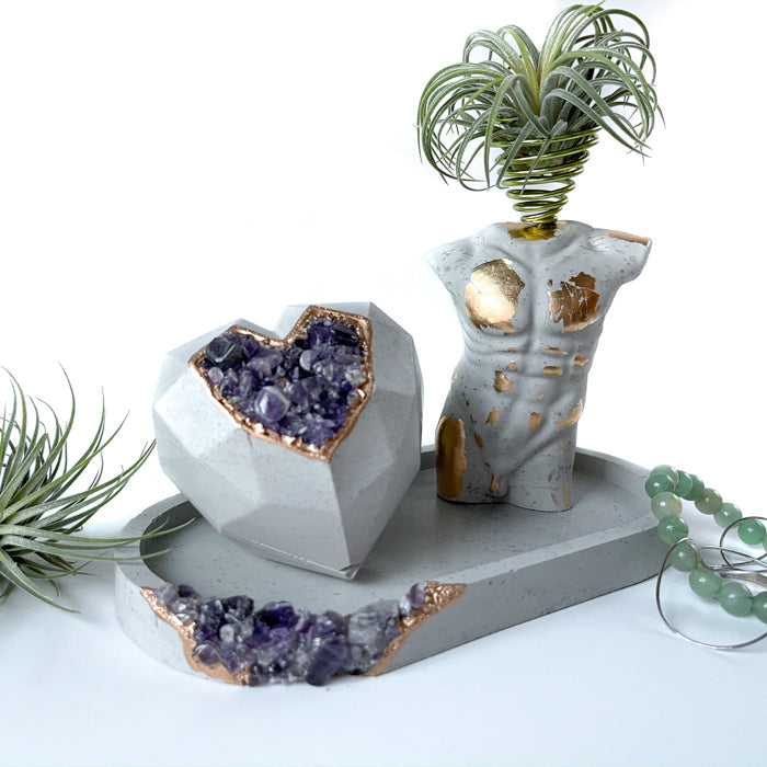 AMETHYST VANITY TRAY