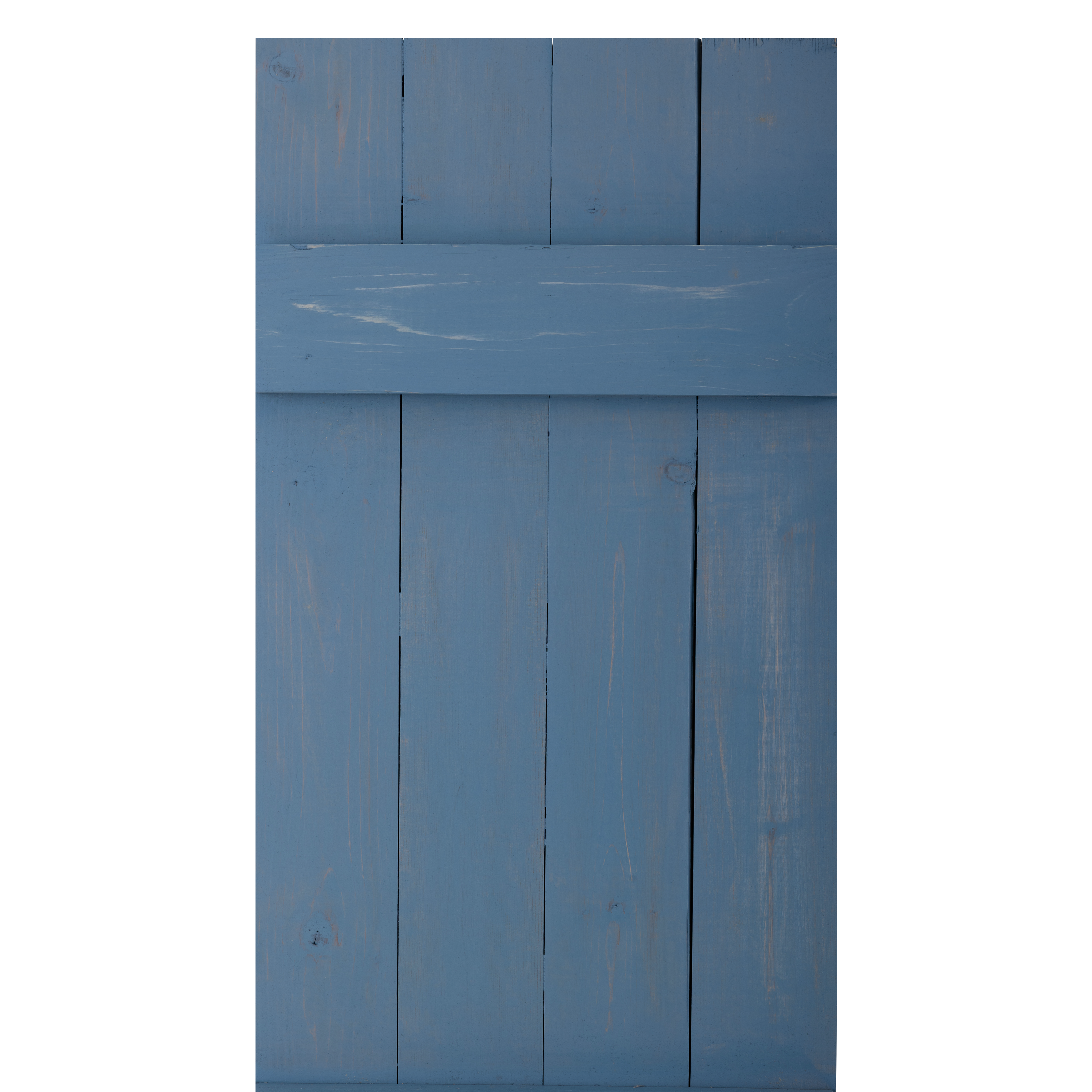 Traditional Board & Batten Exterior Wood Shutters - Cedar - Set of 2
