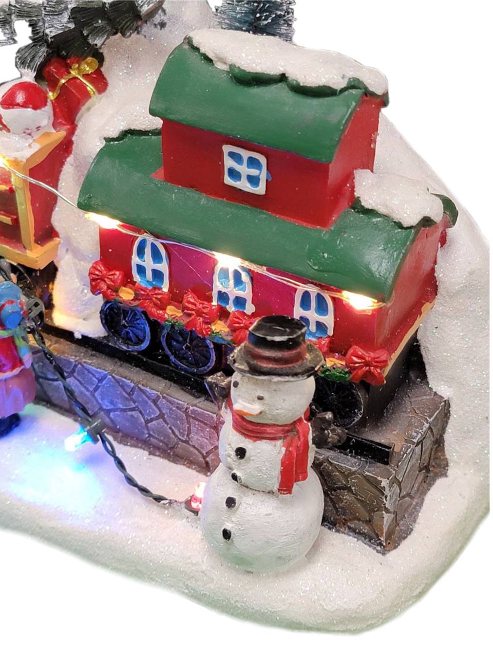 Christmas Train Decoration. Christmas Village F07M3-11-FQ24006-2