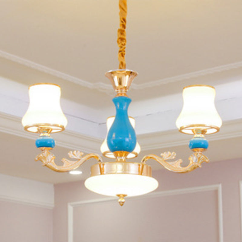 Luna's Golden Arc: Modern Elegance Illuminated