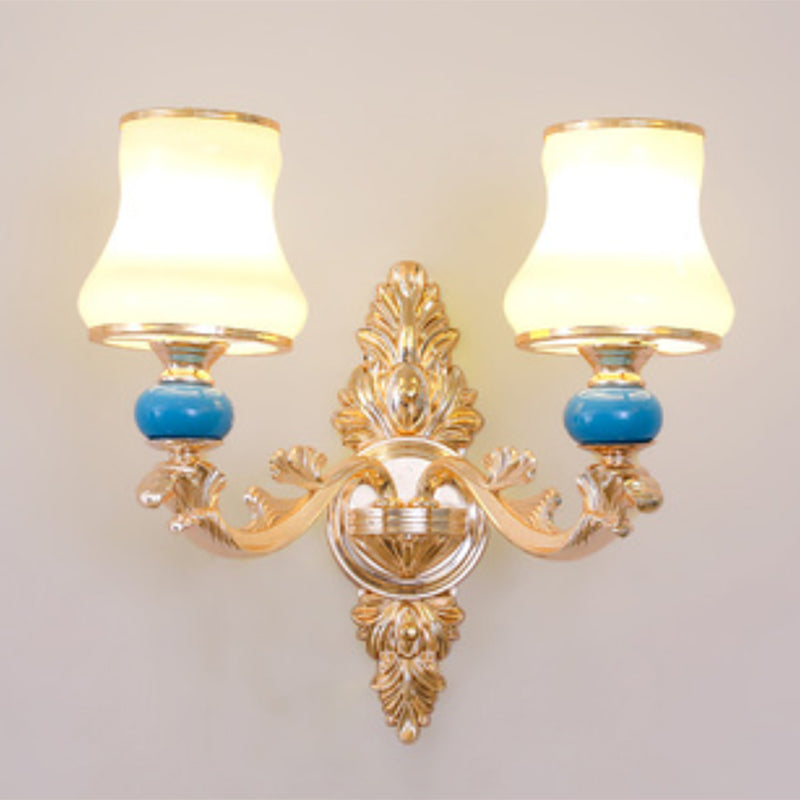 Luna's Golden Arc: Modern Elegance Illuminated
