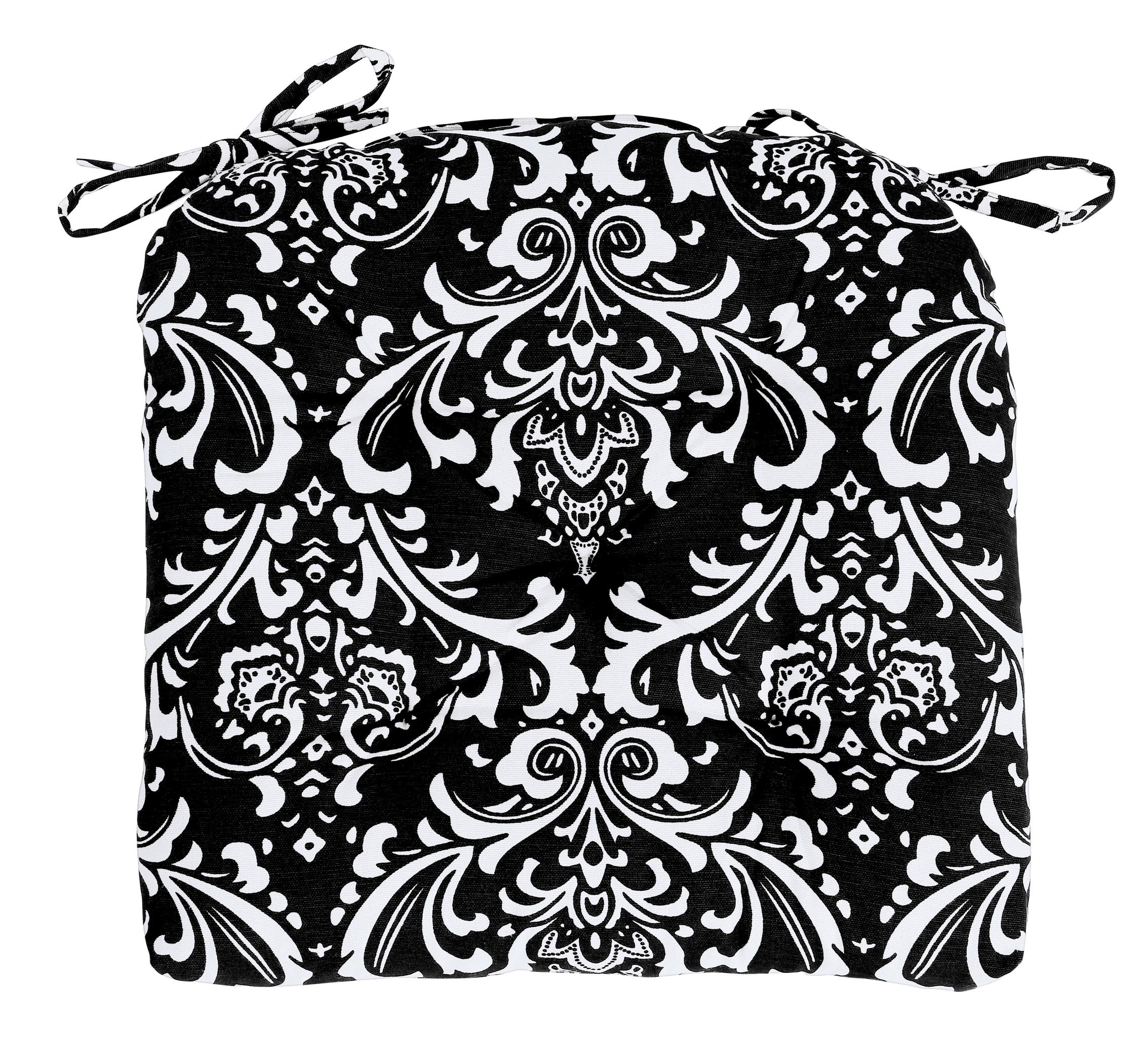 100% Cotton Comfortable Chair Pads With Ties And Thick Filling - PRHOMZ