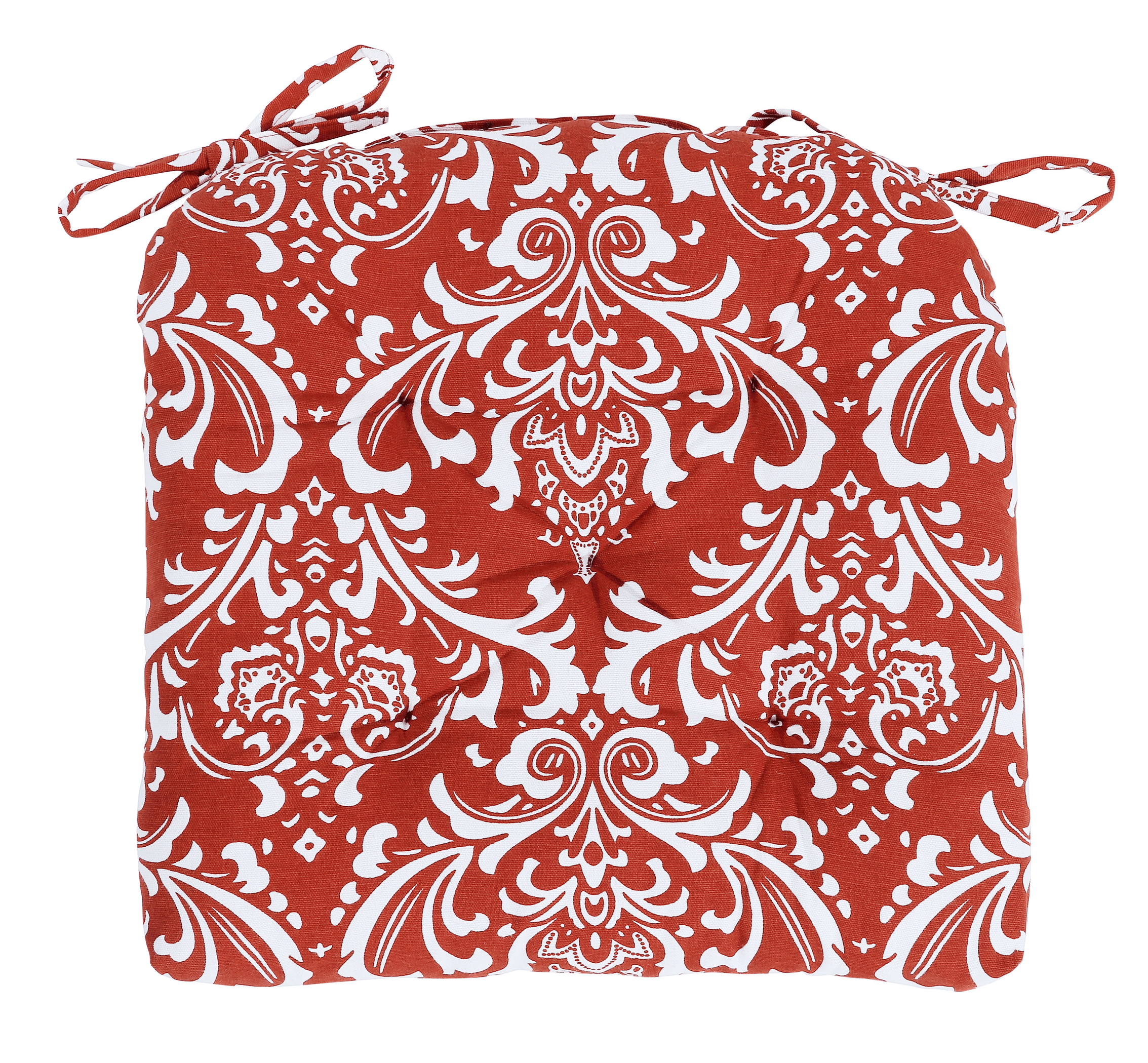 100% Cotton Comfortable Chair Pads With Ties And Thick Filling - PRHOMZ