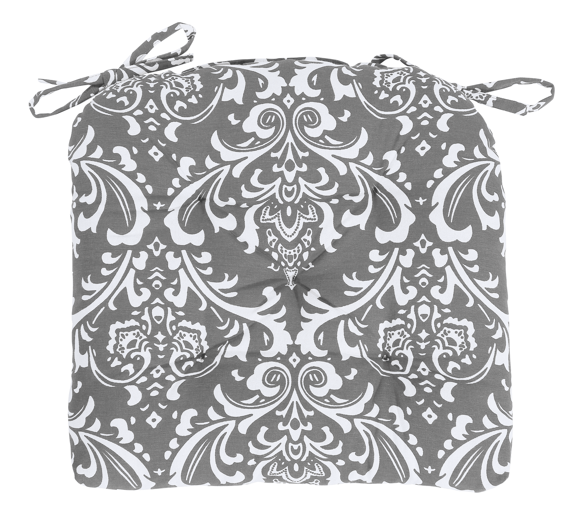 100% Cotton Comfortable Chair Pads With Ties And Thick Filling - PRHOMZ