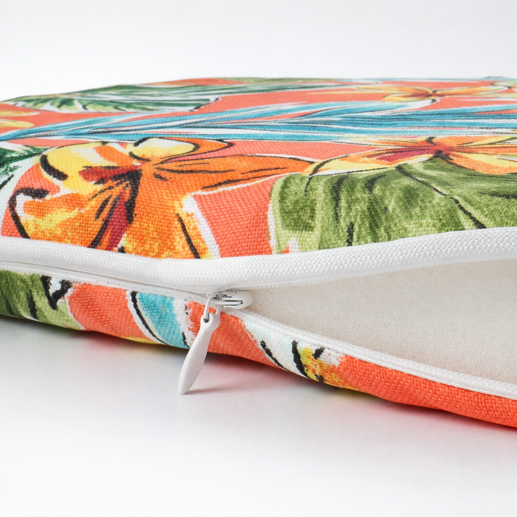 Outdoor Patio Chair Cushions, Water-Repellent U-Shape Thick Foam Seat Cushions (Set of 4)