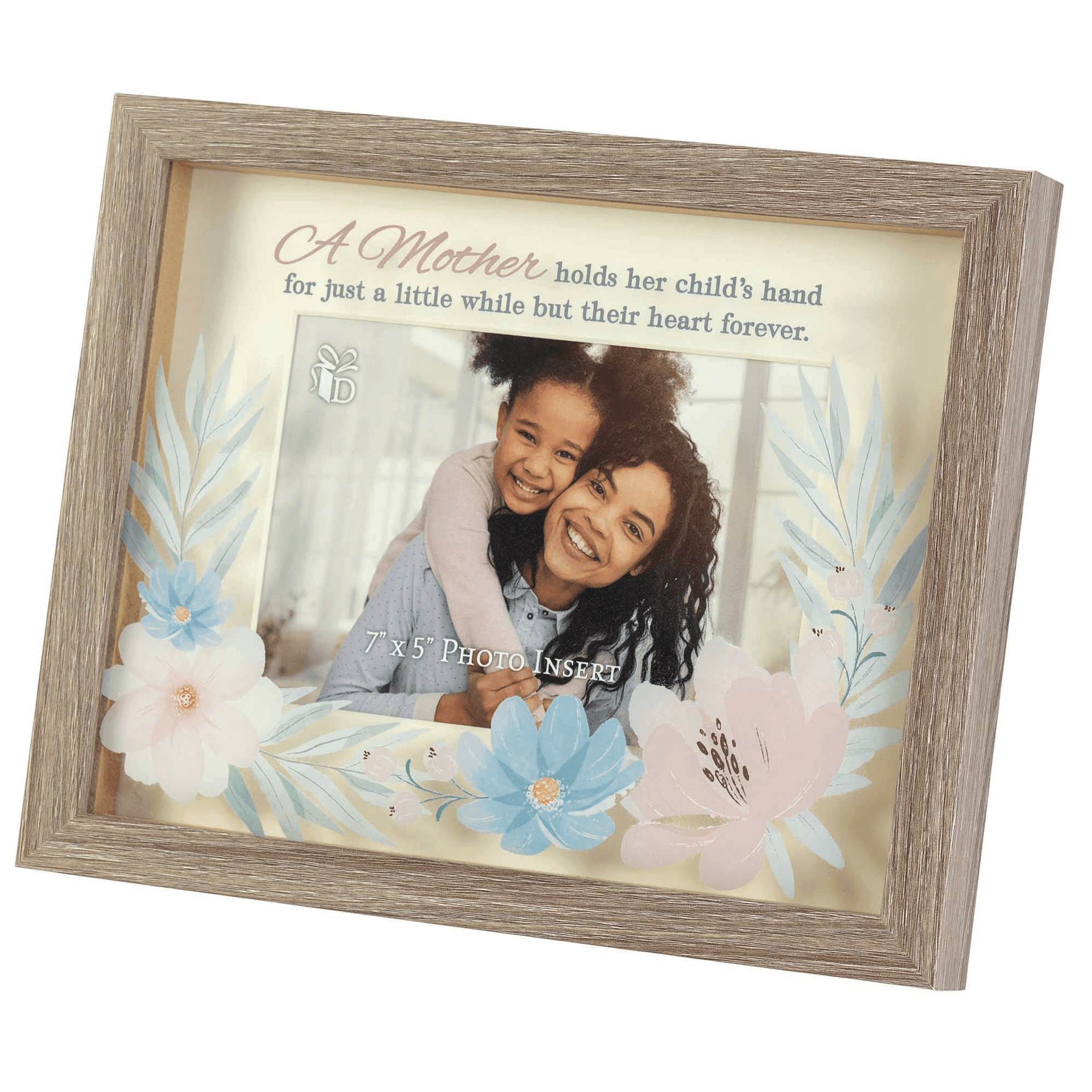 Elegant Floral Matted Photo Frame For Cherished Moments With Mother - PRHOMZ