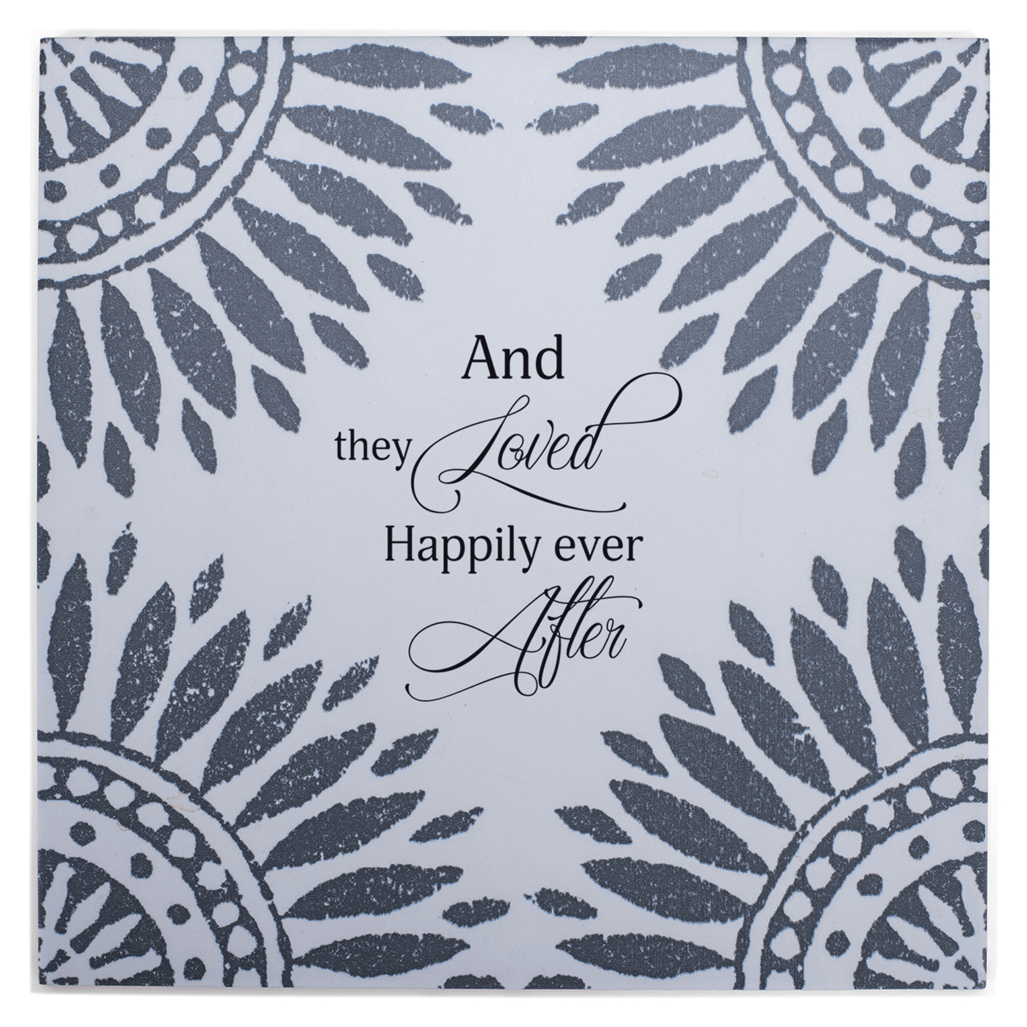 Happily Ever After Inspirational Ceramic Tile - PRHOMZ