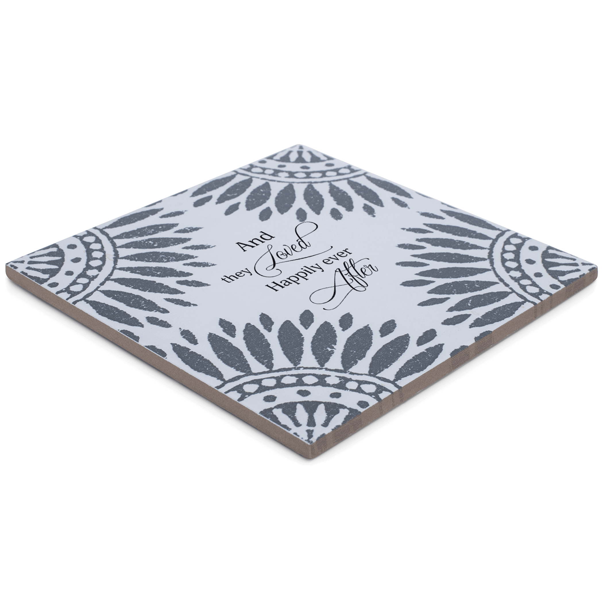 Happily Ever After Inspirational Ceramic Tile - PRHOMZ