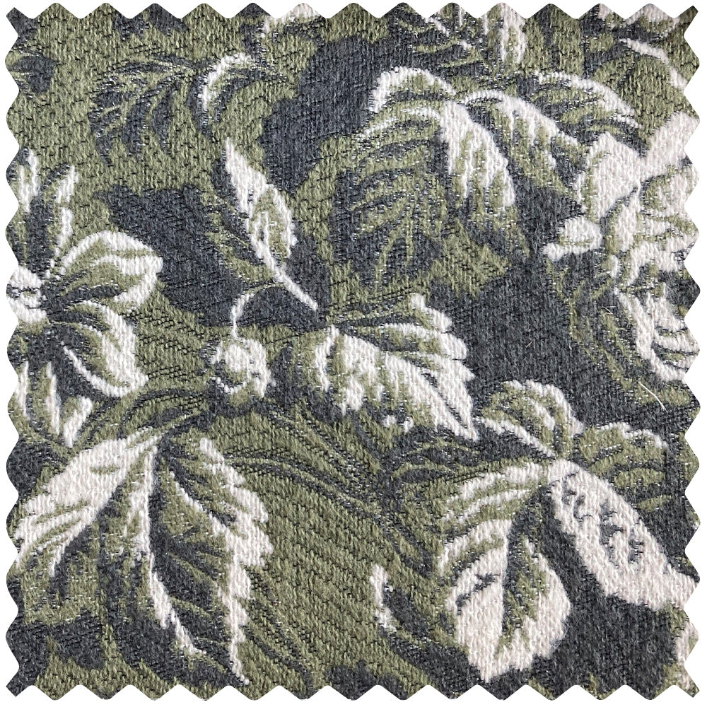 Esmeralda Moody Botanical Jacquard Curtains