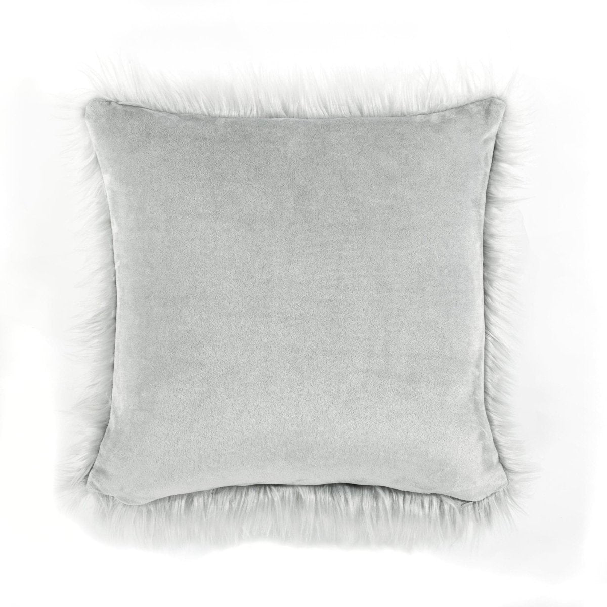 Mongolian Luca Soft Faux Fur Decorative Pillow Cover