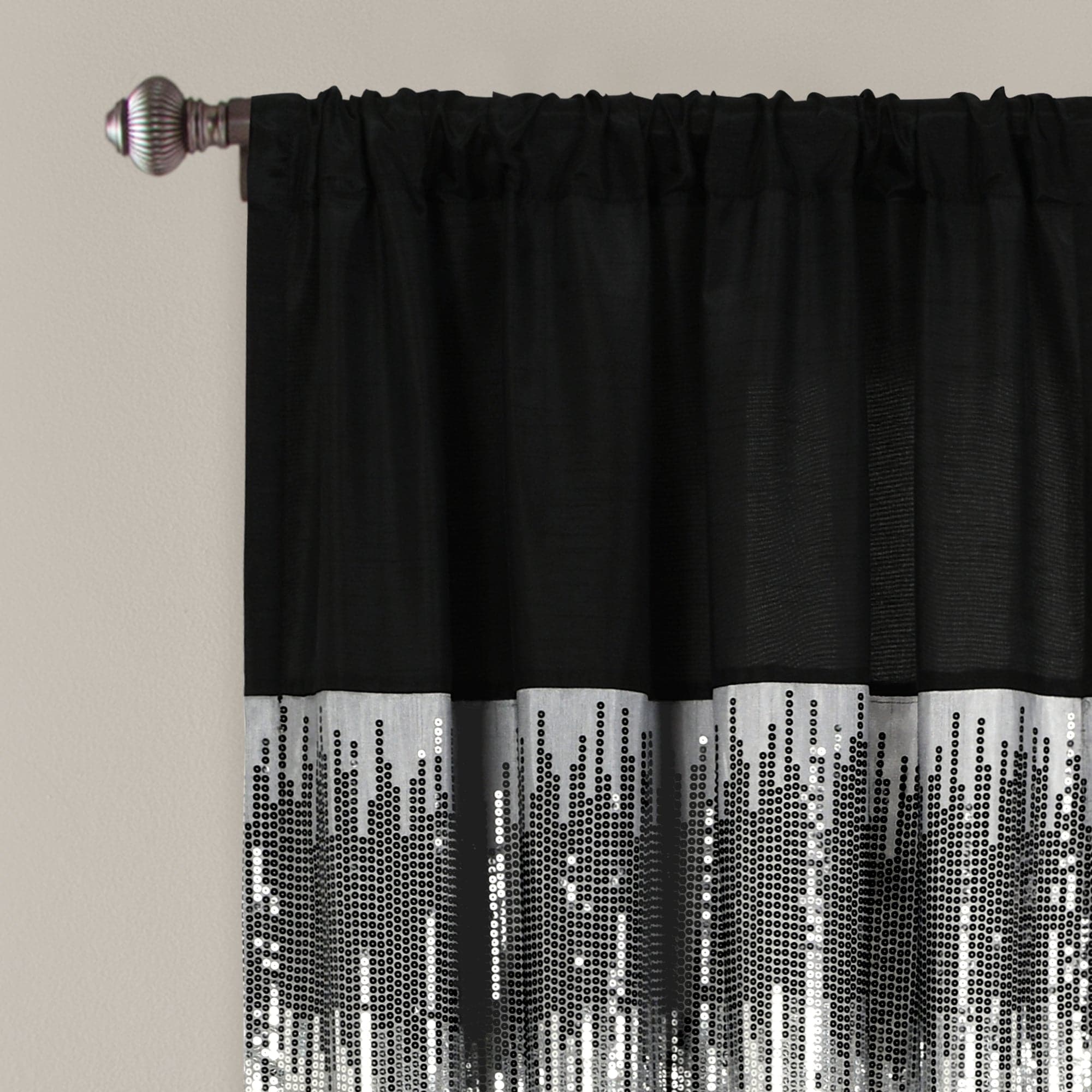 Night Sky Window Curtain Panel