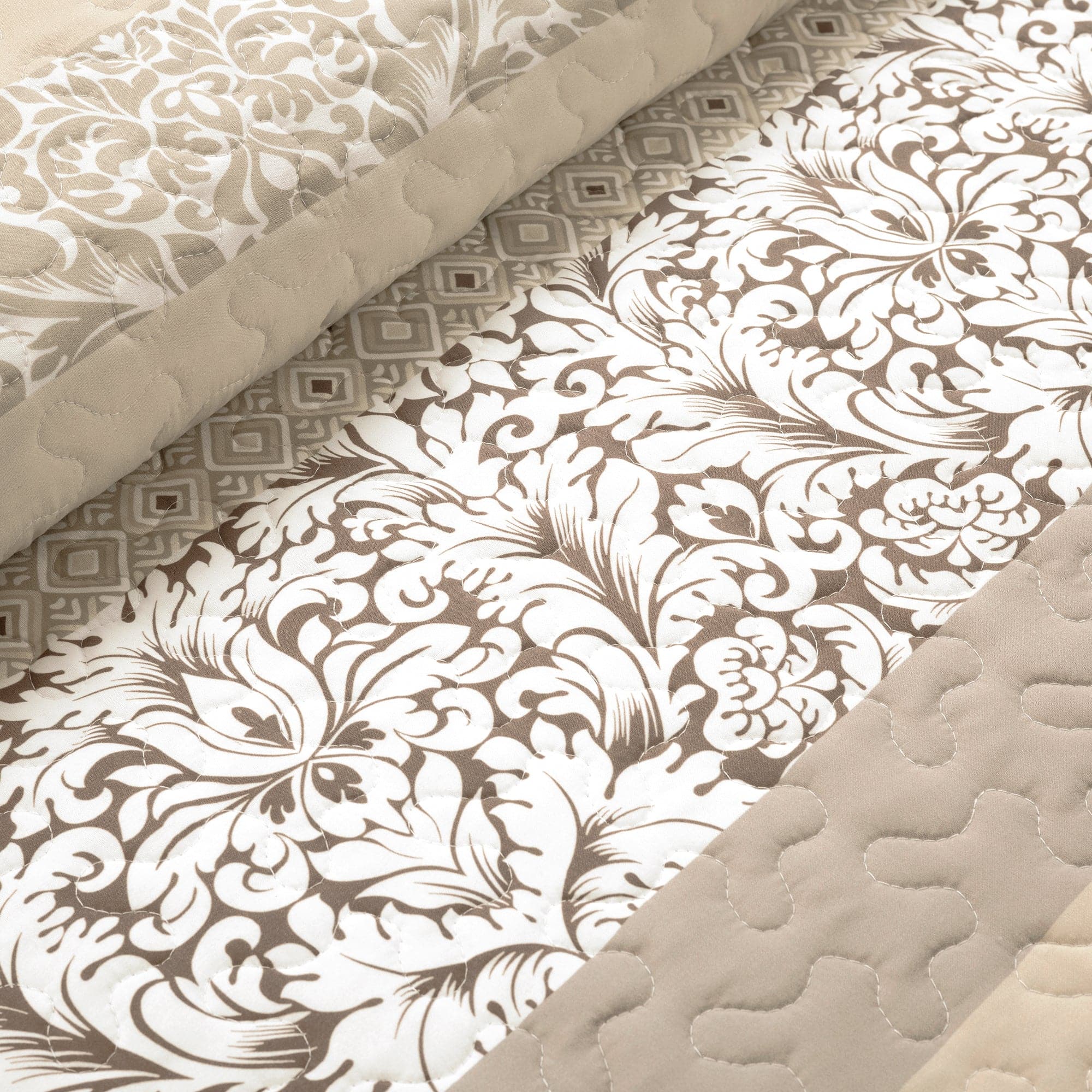 Boho Stripe Quilt Set