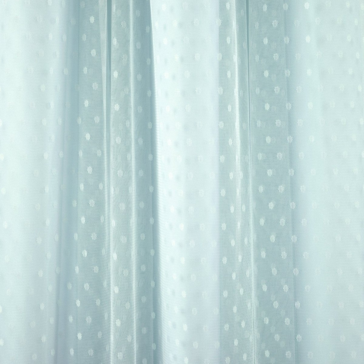 Cottage Polka Dot Sheer Window Curtain